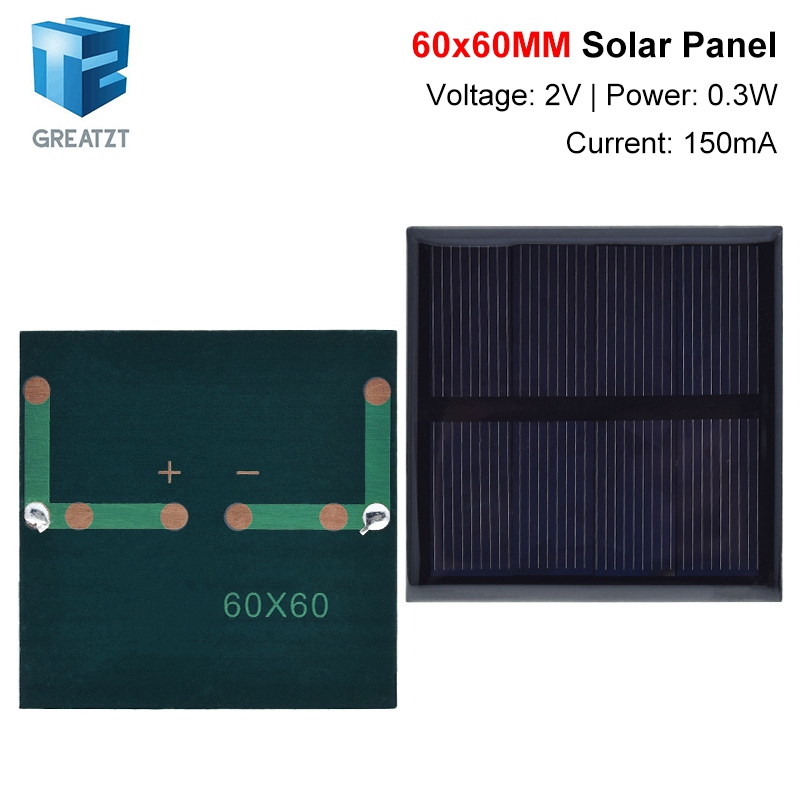 Jinko Solar Panel Cheetah - TZT 1/5 個太陽電池 2V 150mA 0.3