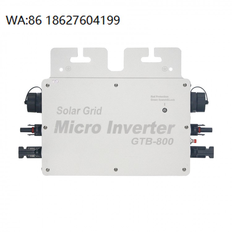 Grid Tie Micro Inverter - 800Wスマートグリッドタイソーラーマイクロインバーター最大出力WiFiモバイルアプリリアルタイム監視バルコニーPVシステム
