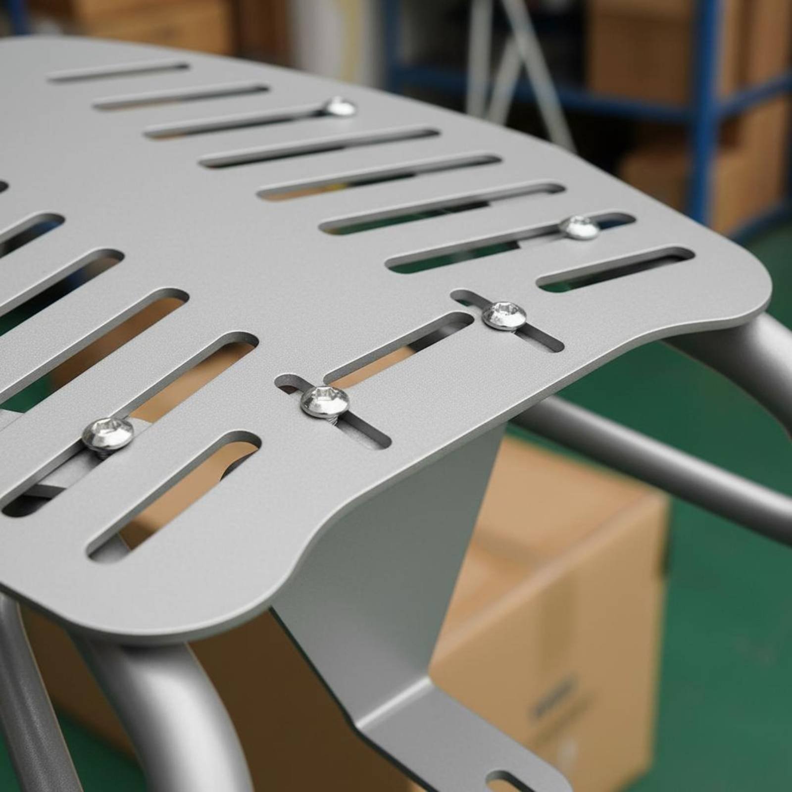 オートバイ収納ボックスブラケット厚みのある素材オートバイリア - Energy Storage Rack のレビューと価格