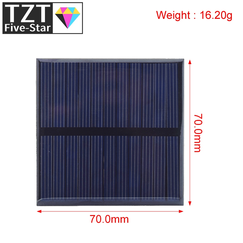 TZT 1/3 個 5.5V 110mA ソーラーパネル多結 - Jinko Solar Panel Cheetah のレビューと価格