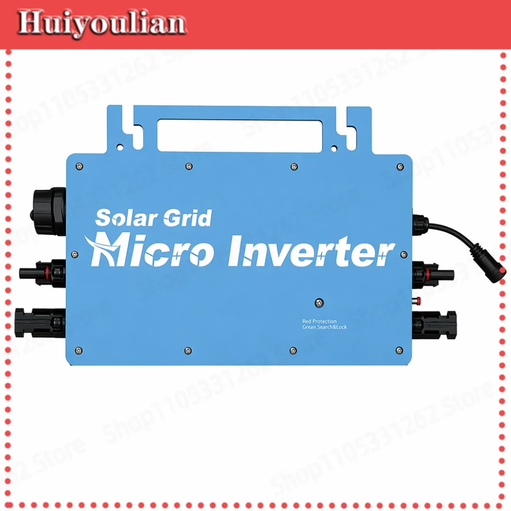 1000Wグリッドタイマイクロインバーター、逆流防止機能付き - Grid Tie Micro Inverter のレビューと価格