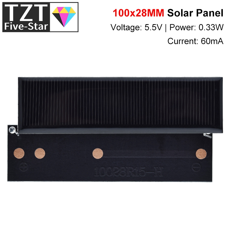 TZT 多結晶ソーラーパネル 5.5V 60mA 0.33W - Jinko Solar Panel Cheetah のレビューと価格