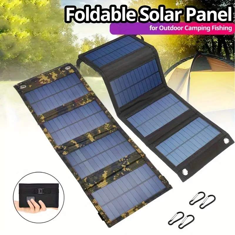 ポータブルUSB折りたたみ式ソーラーパネル、旅行用折りたたみ - Jinko Solar Panel Cheetah のレビューと価格