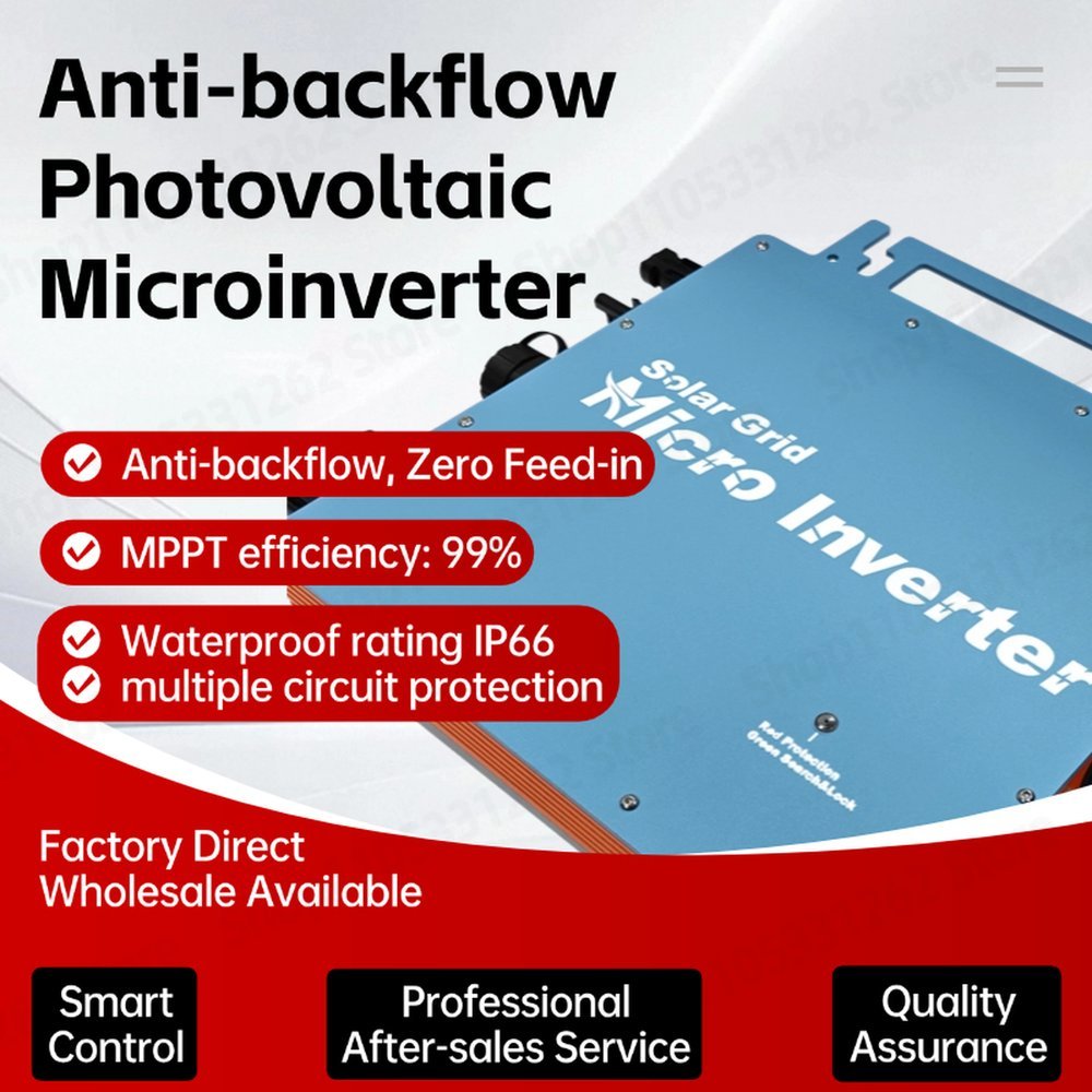 ハイパワーマイクロインバーター 350W-2800W MPP - Grid Tie Micro Inverter のレビューと価格