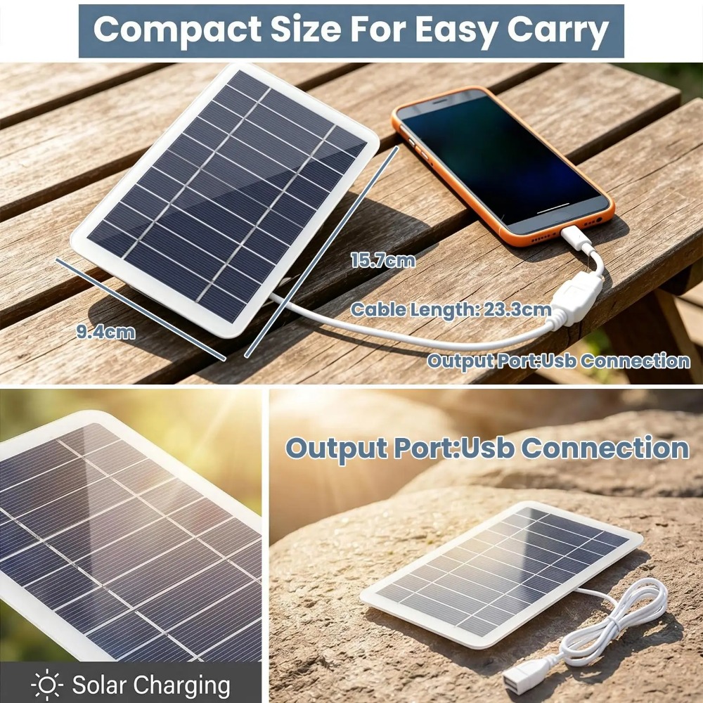 ポータブルUSBソーラー充電パネル、安定した屋外充電器、携帯 - Jinko Solar Panel Cheetah のレビューと価格