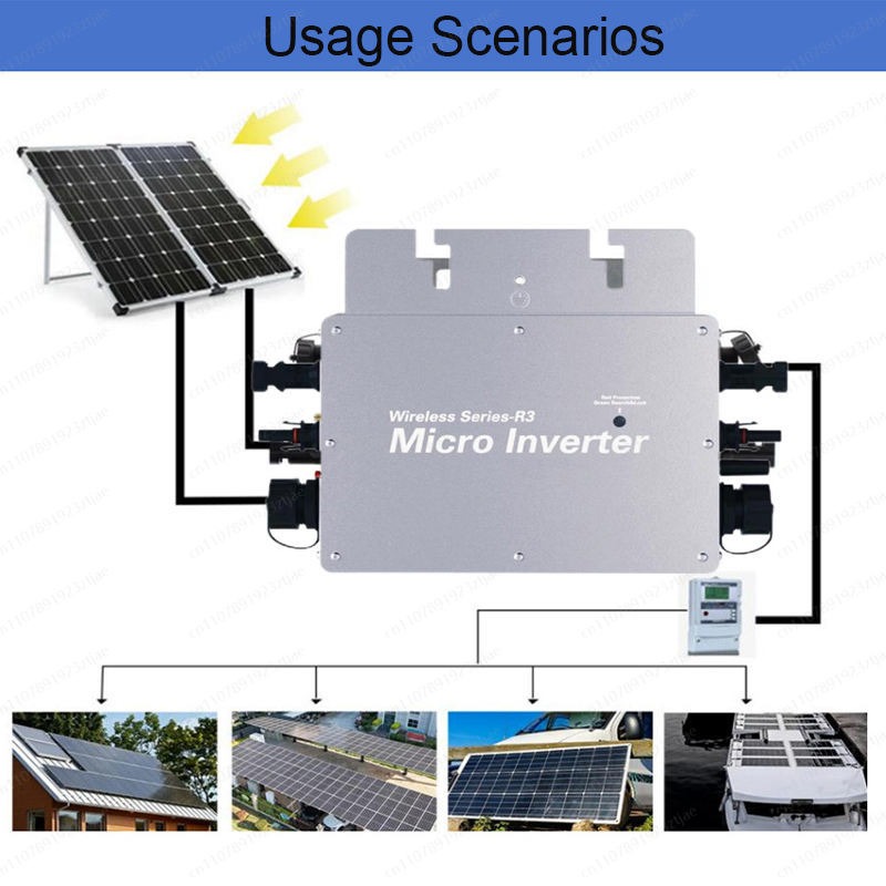 WVC-400W グリッドタイドマイクロインバーター（Wi- - Grid Tie Micro Inverter のレビューと価格
